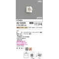 コイズミ照明 AU54585 スポットライト 非調光 LED一体型 電球色 中角 防雨型 サテンホワイト