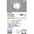 コイズミ照明 AU54590 ブラケット 非調光 LED 温白色 直付・壁付取付 防雨・防湿型 白色