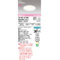 オーデリック OD361277BR ダウンライト 埋込穴φ125 調光調色 Bluetooth リモコン別売 LED一体型 高気密SB 高演色LED オフホワイト