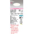 オーデリック OD361281BR ダウンライト 埋込穴φ125 調光調色 Bluetooth リモコン別売 LED一体型 高気密SB 高演色LED オフホワイト