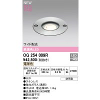 オーデリック OG254009R エクステリア グランドアップライト LED一体型 電球色 高演色LED ワイド配光 防雨型
