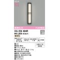 オーデリック OG254494R エクステリア ポーチライト LED一体型 電球色 高演色LED 防雨型 黒色