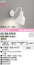オーデリック OG254675LR(ランプ別梱) エクステリア ポーチライト LEDランプ 電球色 高演色LED 防雨型 オフホワイト