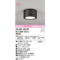 オーデリック OG264143LCR(ランプ別梱) エクステリア ポーチライト LEDランプ 電球色 高演色LED 防雨型 黒色