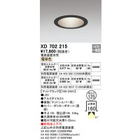 オーデリック XD702215 ダウンライト 埋込穴φ125 電源装置別売 LED一体型 電球色 マットブラック