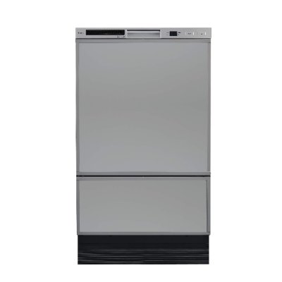 画像1: リンナイ RSW-F402CA-SV 食器洗い乾燥機 幅45cm フロントオープンタイプ 付属 化粧パネルグレー(光沢)