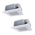 日本キヤリア/旧東芝 GUXB28013MUB 業務用エアコン 天井カセット形 4方向吹出し ウルトラパワーエコ 同時ツイン P280 10馬力 三相200V ワイヤード ♪