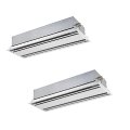 日本キヤリア/旧東芝 GWXB22413XU 業務用エアコン 天井カセット形 2方向吹出し ウルトラパワーエコ 同時ツイン P224 8馬力 三相200V ワイヤレス ♪