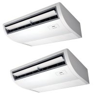 日本キヤリア/旧東芝 GCSB08013JMUB 業務用エアコン 天井吊形 スーパーパワーエコゴールド 同時ツイン P80 3馬力 単相200V ワイヤード ♭♪∀