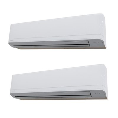 画像1: 日本キヤリア/旧東芝 GKSB22413MUB 業務用エアコン 壁掛形 スーパーパワーエコゴールド 同時ツイン P224 8馬力 三相200V ワイヤード ♪∀