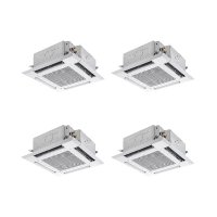 三菱 PLZD-ERMP280HLE4 業務用エアコン 4方向天井カセット i-スクエアタイプ スリムER 同時フォー P280 10馬力 三相 200V ワイヤレス ♪∀
