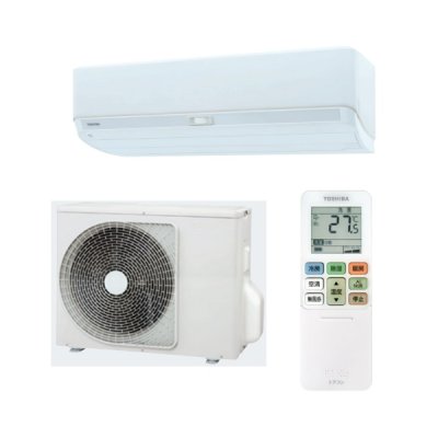 画像1: 日本キヤリア/旧東芝 RAS-N221DX(W) エアコン6畳用 ルームエアコン N-DXシリーズ 大清快 単相100 6畳程度 ホワイト (RAS-K221DX-W 後継品)♭