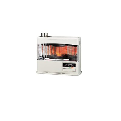画像1: コロナ SV-7024PK(W) 寒冷地用大型ストーブ  PK・PRシリーズ 煙突式輻射 木造18畳用 別置タンク式(別売) ホワイト♭