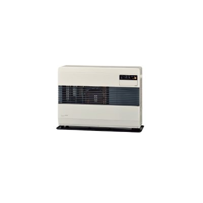画像1: コロナ FF-100J(W) 寒冷地用大型ストーブ FF温風 標準タイプ 別置タンク式 ポット式 木造26畳用 専用給排気筒別梱包 フロスティホワイト♭