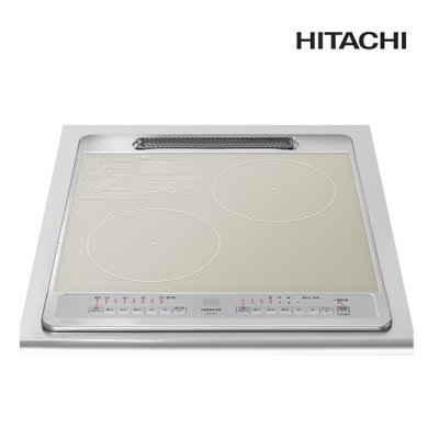 画像1: [期間限定特価] 日立　HT-40SC　IHクッキングヒーター 40Cシリーズ 2口IH 鉄・ステンレス対応 幅45cm シルバー ∀■