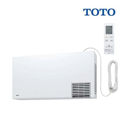 画像1: [在庫あり] TOTO TYR1014BD 洗面所暖房機 AC100V 電源プラグ式 ワイヤレスリモコン(無線・赤外線式) ☆2