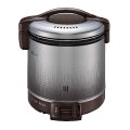 リンナイ [RR-100FS(A)(DB) プロパン] ガス炊飯器 こがまる FSシリーズ 1.8L(2〜10合) 炊飯専用 ダークブラウン ガス用ゴム管別売