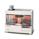長府/サンポット KSH-7011RC D 石油ストーブ 煙突式 カベック ホワイト (KSH-7011RC C 後継品) ♪