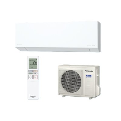 画像1: パナソニック CS-405DEX2-W エアコン 14畳 ルームエアコン EXシリーズ ナノイーX 単相200V 14畳程度 クリスタルホワイト (CS-404DEX2-Wの後継品)