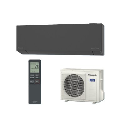 画像1: パナソニック CS-365DEL2-H エアコン 12畳 ルームエアコン ELシリーズ ナノイーX 単相200V 12畳程度 ダークグレー