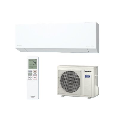 画像1: パナソニック CS-365DEL2-W エアコン 12畳 ルームエアコン ELシリーズ ナノイーX 単相200V 12畳程度 クリスタルホワイト