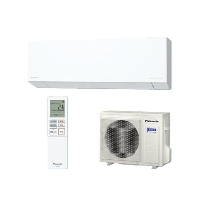 画像1: パナソニック CS-405DEL2-W エアコン 14畳 ルームエアコン ELシリーズ ナノイーX 単相200V 14畳程度 クリスタルホワイト (CS-403DEL2-Wの後継品)