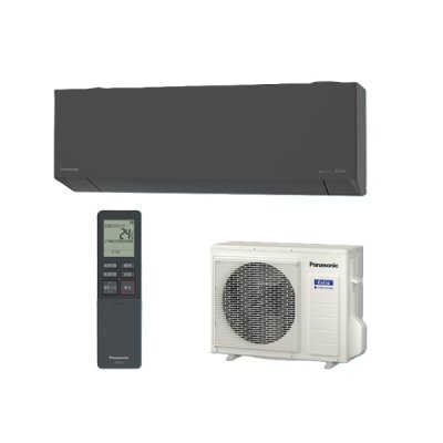 画像1: パナソニック CS-565DEL2-H エアコン 18畳 ルームエアコン ELシリーズ ナノイーX 単相200V 18畳程度 ダークグレー (CS-563DEL2-Hの後継品)
