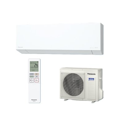 画像1: パナソニック CS-635DEL2-W エアコン 20畳 ルームエアコン ELシリーズ ナノイーX 単相200V 20畳程度 クリスタルホワイト (CS-633DEL2-Wの後継品)