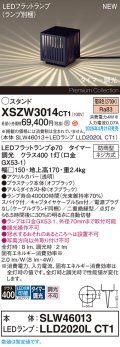 パナソニック XSZW3014CT1(ランプ別梱) スタンド LED(電球色) 据置取付型 スパイク付 ランプ交換型 防雨型 オフブラック