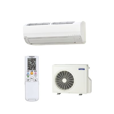 画像1: コロナ CSH-SPK40BR2(W) エアコン 14畳 ルームエアコン SPKシリーズ ReLaLa 寒冷地向け 単相200V 14畳程度 ホワイト (CSH-SPK40AR2(W)の後継品)