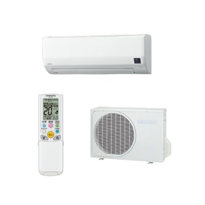 画像1: コロナ CSH-W4025R2(W) エアコン 14畳 ルームエアコン Wシリーズ ReLaLa 単相200V 14畳程度 ホワイト (CSH-W4024R2(W)の後継品)