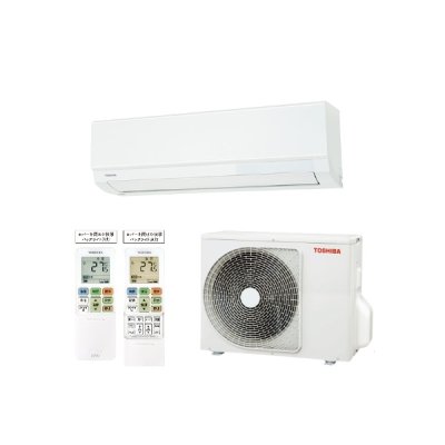 画像1: 日本キヤリア/旧東芝 RAS-U221X(W) エアコン 6畳 ルームエアコン U-Xシリーズ 大清快 単相100V 6畳程度 ホワイト (RAS-N221X(W)の後継品)