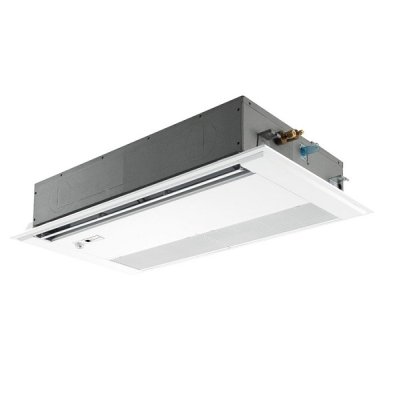 画像1: 三菱 PMZ-ERMP50SFE5 業務用エアコン 1方向天井カセット スリムER 標準シングル P50形 2馬力 単相 200V ワイヤード ♪∀