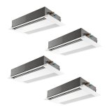 三菱 PMZD-ERMP280F5 業務用エアコン 1方向天井カセット スリムER 同時フォー P280 10馬力 三相 200V ワイヤード ♪∀