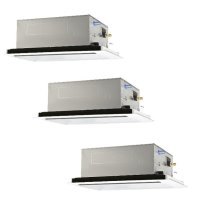 三菱 PLZT-ZRMP160L5 業務用エアコン 2方向天井カセット スリムZR 同時トリプル P160形 6馬力 三相 200V ワイヤード ♪∀