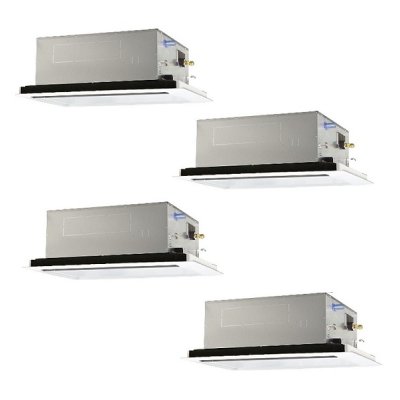 画像1: 三菱 PLZD-ZRMP280L5 業務用エアコン 2方向天井カセット スリムZR 同時フォー P280 10馬力 三相 200V ワイヤード ♪∀