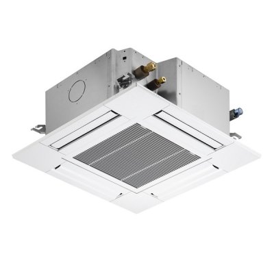 画像1: 三菱 PLZ-ZRMP50SG5 業務用エアコン 4方向天井カセット コンパクトタイプ スリムZR 標準シングル P50形 2馬力 単相 200V ワイヤード ♪∀