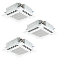 三菱 PLZT-ERMP224H5 業務用エアコン 4方向天井カセット i-スクエアタイプ スリムER 同時トリプル P224形 8馬力 三相 200V ワイヤード ♪∀