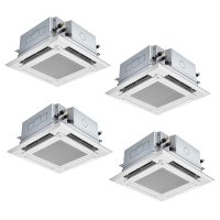 三菱 PLZD-ZRMP280HFG5 業務用エアコン 4方向天井カセット i-スクエアタイプ スリムZR 同時フォー P280 10馬力 三相 200V ワイヤード ♪∀