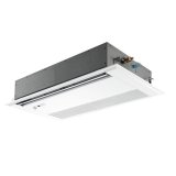 三菱 PMZX-DHRMP112FF5 業務用エアコン 1方向天井カセット ズバ暖スリム DHシリーズ 同時ツイン P112形 4馬力 三相 200V ワイヤード ♪