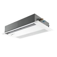 三菱 PMZX-DHRMP112FF5 業務用エアコン 1方向天井カセット ズバ暖スリム DHシリーズ 同時ツイン P112形 4馬力 三相 200V ワイヤード ♪
