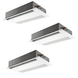 三菱 PMZT-HRMP160F5 業務用エアコン 1方向天井カセット ズバ暖スリム Hシリーズ 同時トリプル P160形 6馬力 三相 200V ワイヤード ♪