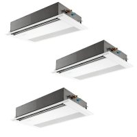 三菱 PMZT-HRMP160F5 業務用エアコン 1方向天井カセット ズバ暖スリム Hシリーズ 同時トリプル P160形 6馬力 三相 200V ワイヤード ♪