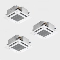 三菱 PLZT-HRMP160GF5 業務用エアコン 4方向天井カセット コンパクトタイプ ズバ暖スリム Hシリーズ 同時トリプル P160形 6馬力 三相 200V ワイヤード ♪
