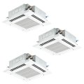 三菱 PLZT-HRMP160H5 業務用エアコン 4方向天井カセット i-スクエアタイプ ズバ暖スリム Hシリーズ 同時トリプル P160形 6馬力 三相 200V ワイヤード ♪