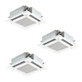 三菱 PLZT-HRMP160HF5 業務用エアコン 4方向天井カセット i-スクエアタイプ ズバ暖スリム Hシリーズ 同時トリプル P160形 6馬力 三相 200V ワイヤード ♪