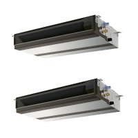 三菱 PEZX-DHRMP112D5 業務用エアコン 天井埋込 ズバ暖スリム DHシリーズ 同時ツイン P112形 4馬力 三相 200V ワイヤード ♪
