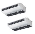 三菱 PCZX-ERMP160H5 業務用エアコン 厨房用天吊 スリムER 同時ツイン P160形 6馬力 三相 200V ワイヤード ♪
