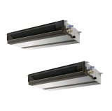 三菱 PEZX-ERMP112D5 業務用エアコン 天井埋込 スリムER 同時ツイン P112形 4馬力 三相 200V ワイヤード ♪∀