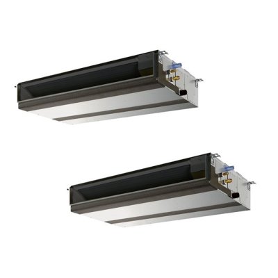 画像1: 三菱 PEZX-ERMP112D5 業務用エアコン 天井埋込 スリムER 同時ツイン P112形 4馬力 三相 200V ワイヤード ♪∀